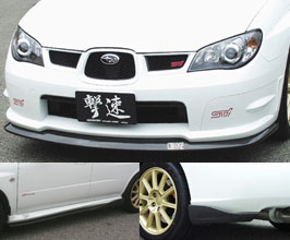 ChargeSpeed Bottom Line Spoiler Lip Kit - Type 1 for Subaru Impreza WRX STI