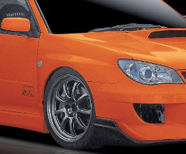 Mac M Sports Front Wide Fenders (FRP) for Subaru Impreza WRX GD