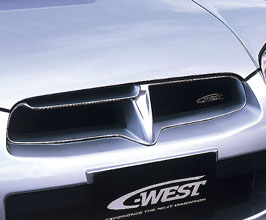 C-West Front Upper Grill (Urethane) for Subaru Impreza WRX (Incl STI)