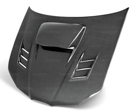 Seibon CWII Style Front Hood Bonnet with Vents (Carbon Fiber) for Subaru Impreza WRX GD