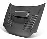 Seibon CWII Style Front Hood Bonnet with Vents (Carbon Fiber)
