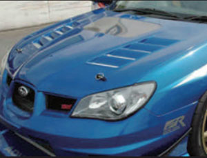 VOLTEX Front Hood Bonnet with Vents for Subaru Impreza WRX GD