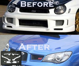 ChargeSpeed Headlight Conversion Support Brackets - Round Eye to Eagle Eye for Subaru Impreza WRX GD