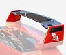 ChargeSpeed Composite Rear Wing with 3D Blade - Top Only (FRP with Carbon Fiber) for Subaru Impreza WRX (Incl STI)