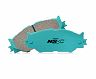 Project Mu NS-C Street Low Dust and Low Noise Brake Pads - Rear for Subaru Impreza WRX STI with Brembo Calipers