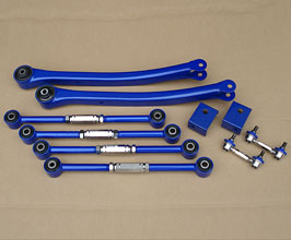 ChargeSpeed Adjustable Rear Lateral Links and Trailing Arms with Pillow Ball Bushings for Subaru Impreza WRX (Incl STI)