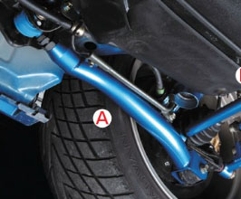 Cusco Adjustable Rear Trailing Rods with Pillow Ball (Steel) for Subaru Impreza WRX (Incl STI)