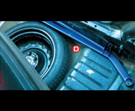 Cusco Trunk Bar Power Brace - Rear (Steel) for Subaru Impreza WRX STI
