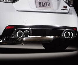 BLITZ NUR-Spec VS Exhaust System with Quad Tips (Stainless) for Subaru Impreza WRX GV