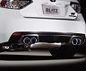 BLITZ NUR-Spec VSR Exhaust System with Quad Burnt Tips (Stainless) for Subaru Impreza WRX STI Hatch