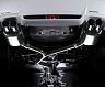 BLITZ NUR-Spec VSR Exhaust System with Quad Burnt Tips (Stainless) for Subaru Impreza WRX STI Sedan