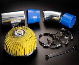 JUN Kit A - Air Filter with Air-Flow Adapter and Suction Pipes for Subaru Impreza WRX GV