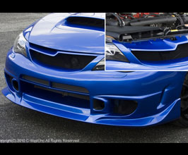 C-West Aero Front Bumper (PFRP) for Subaru Impreza WRX GV