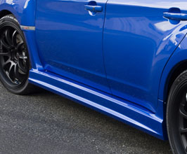 C-West Aero Side Steps (PFRP) for Subaru Impreza WRX GV