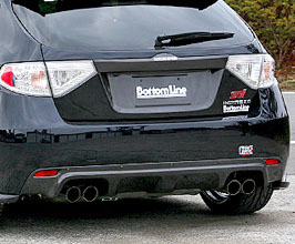 ChargeSpeed Aero Rear Diffuser Cover Carbon Fiber Body Kit