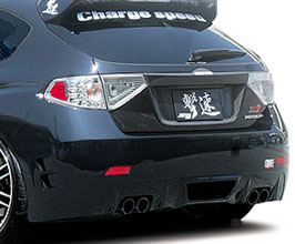 ChargeSpeed Aero Rear Bumper - Type 1 (FRP) for Subaru Impreza WRX GV