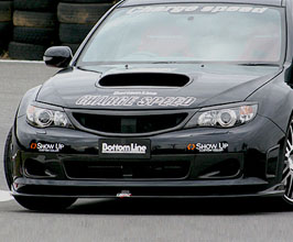 ChargeSpeed Bottom Line Front Lip Spoiler - Type 1 (FRP) for Subaru Impreza WRX STI Hatchback