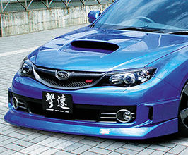 ChargeSpeed Aero Front Half Spoiler (FRP) for Subaru Impreza WRX STI Hatchback