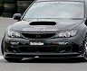 ChargeSpeed Bottom Line Front Lip Spoiler - Type 1 (FRP) for Subaru Impreza WRX STI Hatchback
