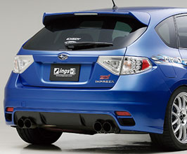 INGS1 N-SPEC Rear Bumper (FRP) for Subaru Impreza WRX GV