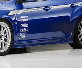 INGS1 N-SPEC Side Steps (FRP) for Subaru Impreza WRX GV