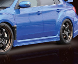 Mac M Sports Aero Side Steps (FRP) for Subaru Impreza WRX (Incl STI)