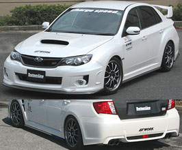 ChargeSpeed Bottom Line Spoiler Lip Kit - Type 1 for Subaru Impreza WRX GV