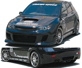 ChargeSpeed Aero Body Kit - Type 2 (FRP) for Subaru Impreza WRX STI Hatchback