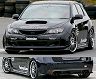 ChargeSpeed Bottom Line Spoiler Lip Kit - Type 1 for Subaru Impreza WRX STI Hatchback