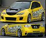 ChargeSpeed Super GT Style Wide Body Kit (FRP) for Subaru Impreza WRX STI Hatchback