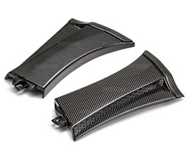 Seibon OE Style Lower Front Fender Caps (Carbon Fiber) for Subaru Impreza WRX GV