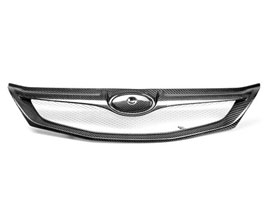 Seibon STI Style Front Upper Grill (Carbon Fiber) for Subaru Impreza WRX GV