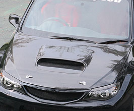 ChargeSpeed OEM Style Front Hood Bonnet (Carbon Fiber) for Subaru Impreza WRX (Incl STI)