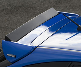 C-West Rear Roof Spoiler (FRP) for Subaru WRX STI Hatchback