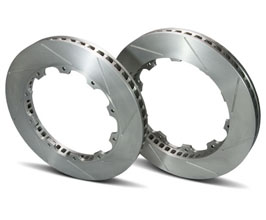 Project Mu Racing Rotor Discs for Project Mu 6POT Slim Brakes - Front 355x28 Slotted for Subaru Impreza WRX GV