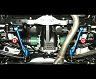 Cusco Lower Lateral Stabilizer Bar Power Braces - Rear (Steel) for Subaru Impreza WRX STI
