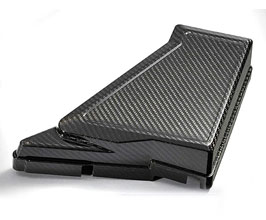 REVEL GT Dry Engine Fuse Box Overlay Cover (Dry Carbon Fiber) for Subaru WRX STi