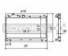 KOYORAD Hyper V 36mm Core Racing Radiator (Aluminum) for Subaru WRX with MT (Incl STI)