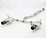 FujitSubo Authorize RM Exhaust System with Carbon Tips (Stainless) for Subaru WRX STi