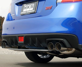HKS LegaMax Premium Exhaust System with Quad Tips (Stainless) for Subaru WRX VA