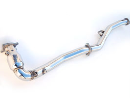Invidia Down Pipe with High Flow Cat (Stainless) for Subaru WRX VA