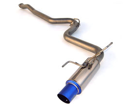 Invidia Full Titan Racing Catback Exhaust System - Single Exit (Titanium) for Subaru WRX VA