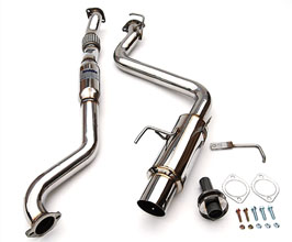 Invidia N1 Catback Exhaust System - Single Exit (Stainless) for Subaru WRX STI