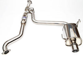 Invidia Q300 Catback Exhaust System - Single Exit (Stainless) for Subaru WRX VA