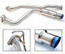 Invidia N1 Racing Catback Exhaust System - Single Exit (Stainless) for Subaru WRX STI