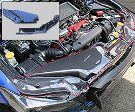 ChargeSpeed Wide Direct Intake and Cooling Plates Set for Subaru WRX STI