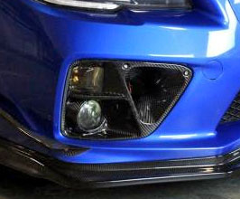APR Performance Front Bumper Brake Cooling Duct Inserts (Carbon Fiber) for Subaru WRX VA