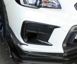 APR Performance Front Bumper Brake Cooling Duct Inserts (Carbon Fiber) for Subaru WRX VA