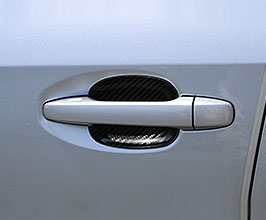ChargeSpeed Exterior Door Handle Under Covers (Dry Carbon Fiber) for Subaru WRX VA