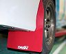 OYUKAMA Dash Rally Mud Flaps - Rear (Red)